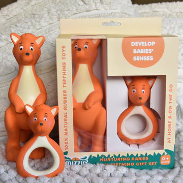 Mizzie - Teething Set-Western Culture Leather