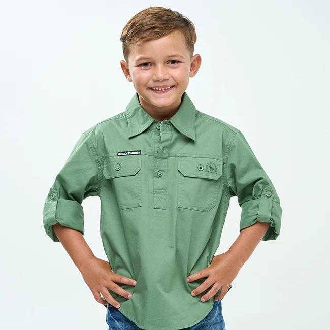 Kids Work Shirt-Western Culture Leather