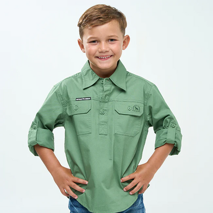 Kids Work Shirt-Western Culture Leather