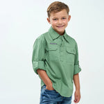 Kids Work Shirt-Western Culture Leather