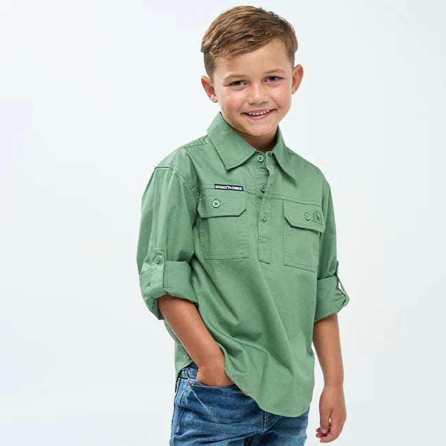 Kids Work Shirt-Western Culture Leather