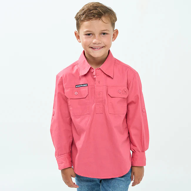 Kids Work Shirt-Western Culture Leather