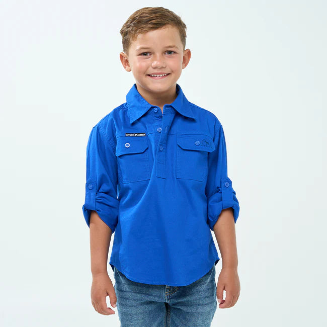 Kids Work Shirt-Western Culture Leather