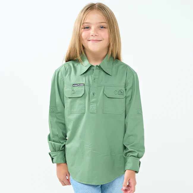 Kids Work Shirt-Western Culture Leather