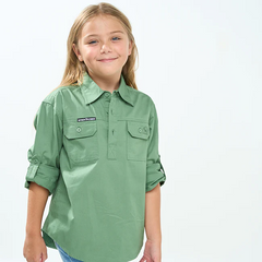 Kids Work Shirt-Western Culture Leather