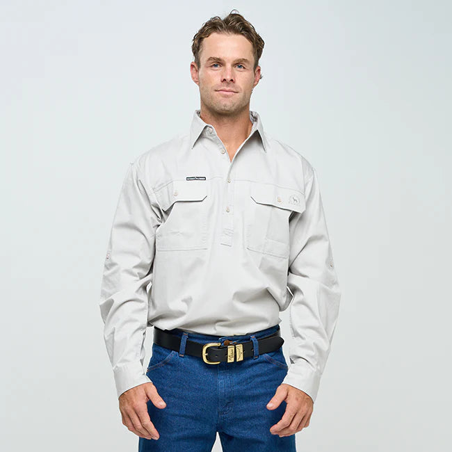 Mens Work Shirt-Western Culture Leather