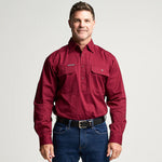 Mens Work Shirt-Western Culture Leather