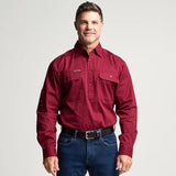 Mens Work Shirt-Western Culture Leather