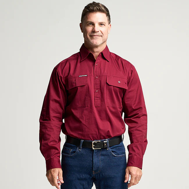 Mens Work Shirt-Western Culture Leather