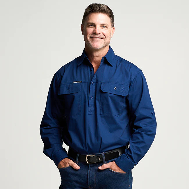 Mens Work Shirt-Western Culture Leather