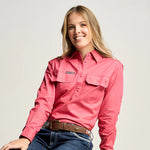 Ladies Work Shirt-Western Culture Leather