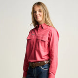 Ladies Work Shirt-Western Culture Leather