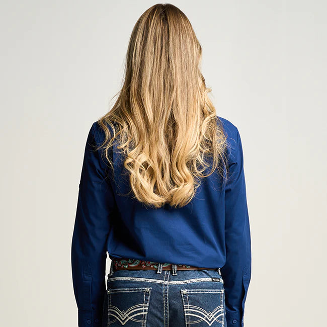 Ladies Work Shirt-Western Culture Leather