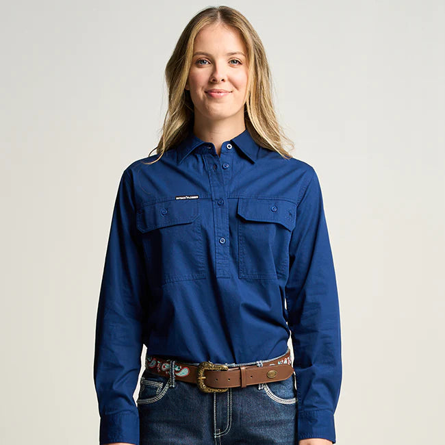 Ladies Work Shirt-Western Culture Leather