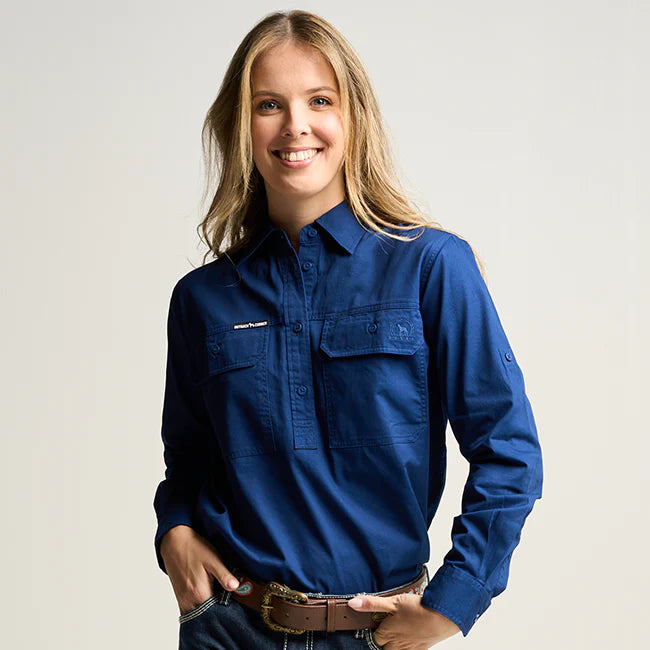 Ladies Work Shirt-Western Culture Leather