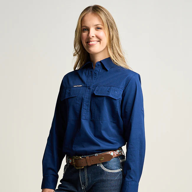 Ladies Work Shirt-Western Culture Leather