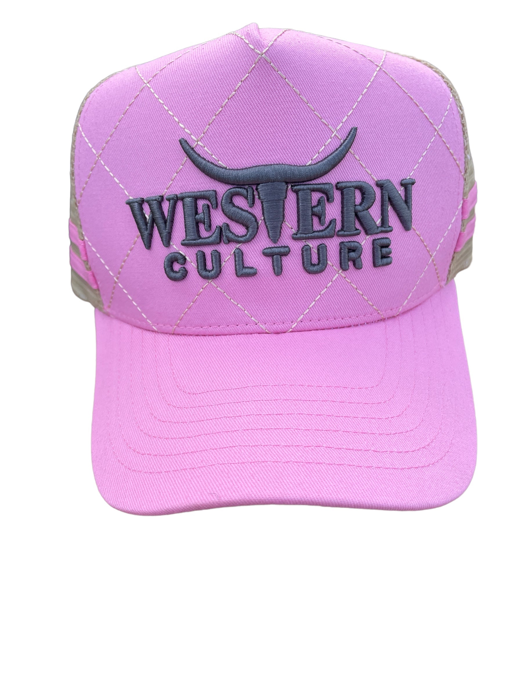 Western Culture Trucker Cap-Western Culture Leather