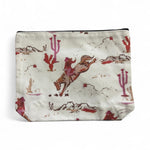 Western Cosmetic Bag-Western Culture Leather
