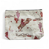 Western Cosmetic Bag-Western Culture Leather
