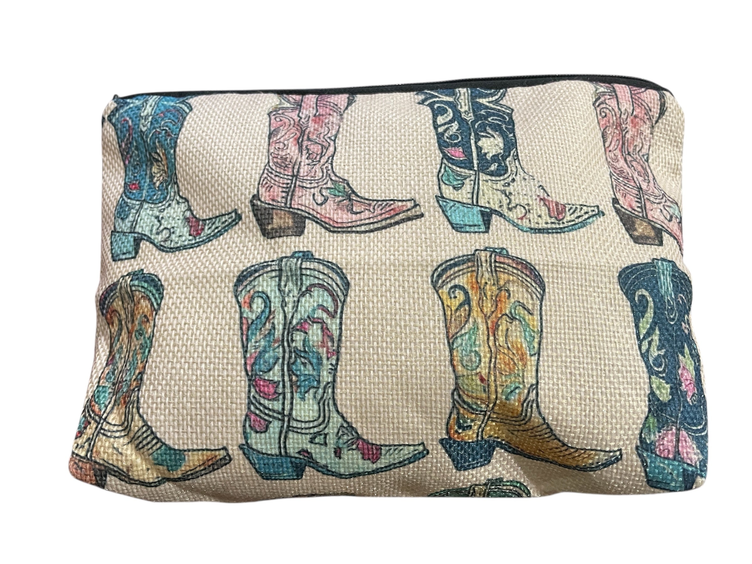 Western Cosmetic Bag-Western Culture Leather