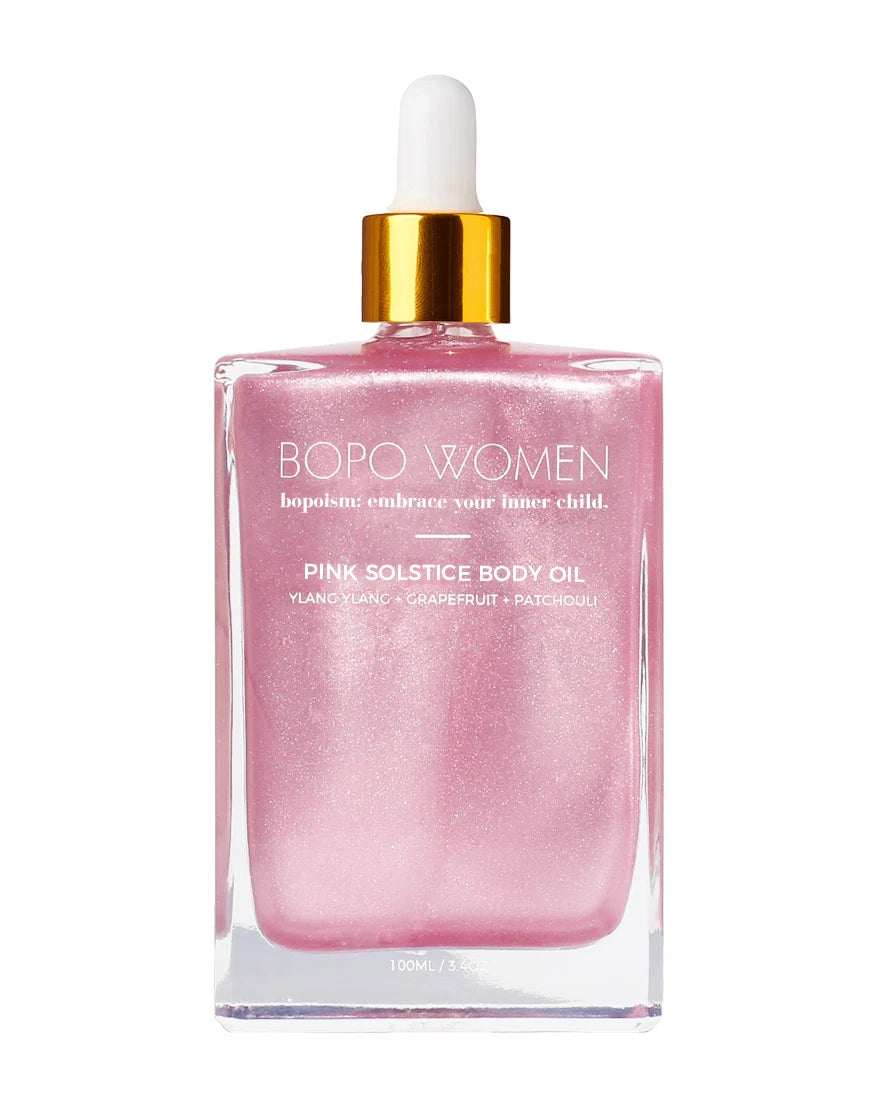 Pink Solstice Body Oil-Western Culture Leather