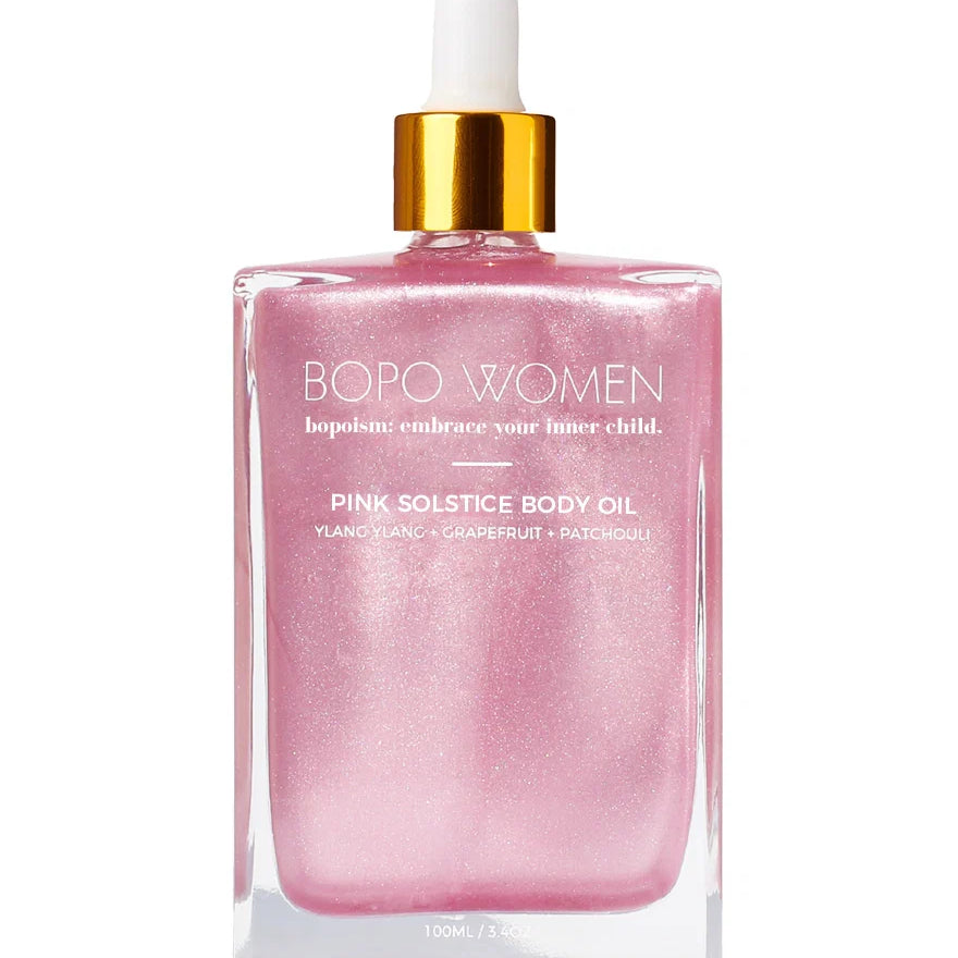 Pink Solstice Body Oil-Western Culture Leather