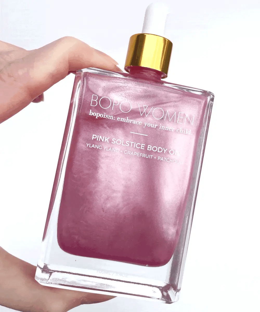Pink Solstice Body Oil-Western Culture Leather
