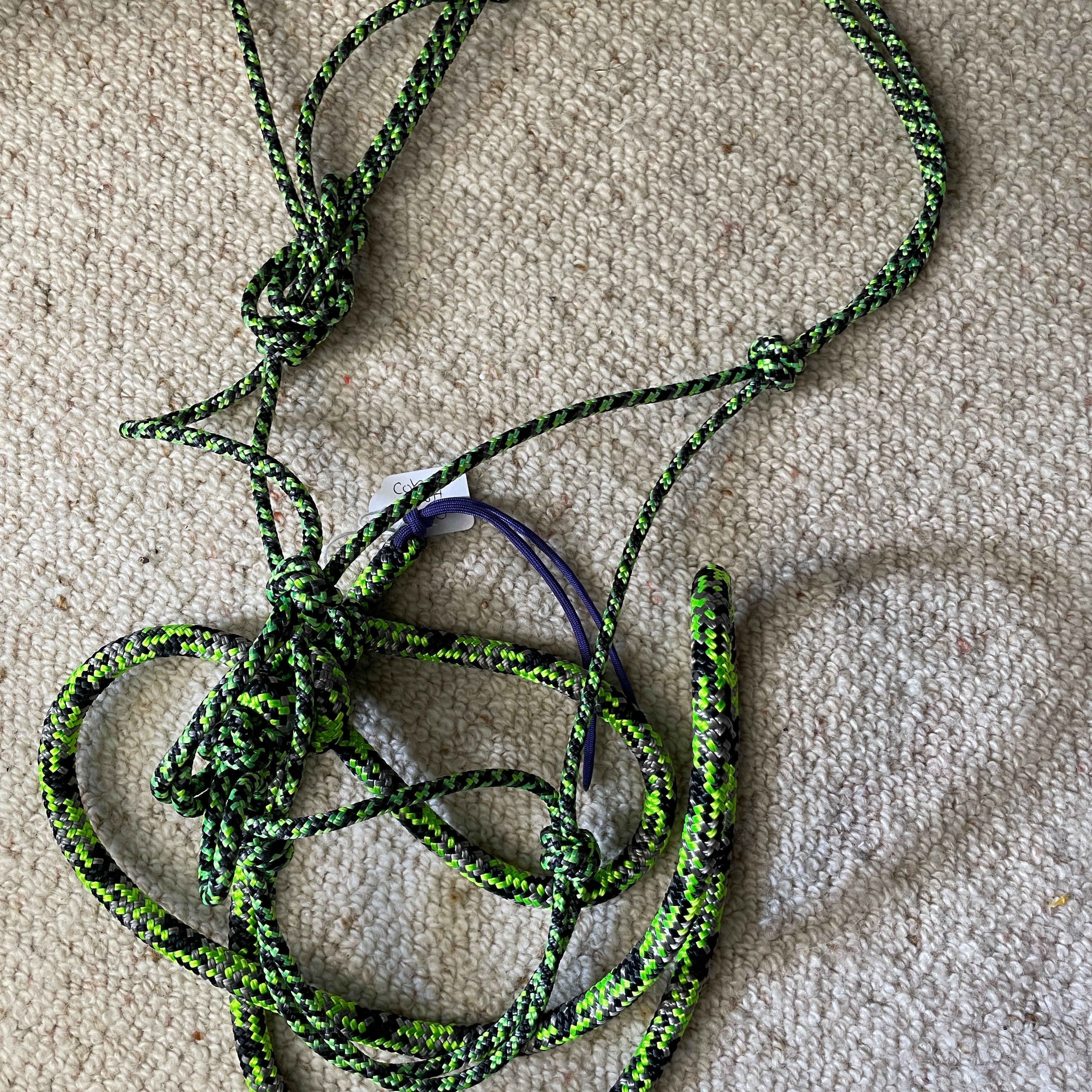 Rope Halter & Lead Combo-Western Culture Leather