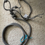 Rope Halter & Lead Combo-Western Culture Leather
