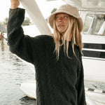 Rory - Unisex Cable Knit Sweater-Western Culture Leather