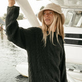 Rory - Unisex Cable Knit Sweater-Western Culture Leather