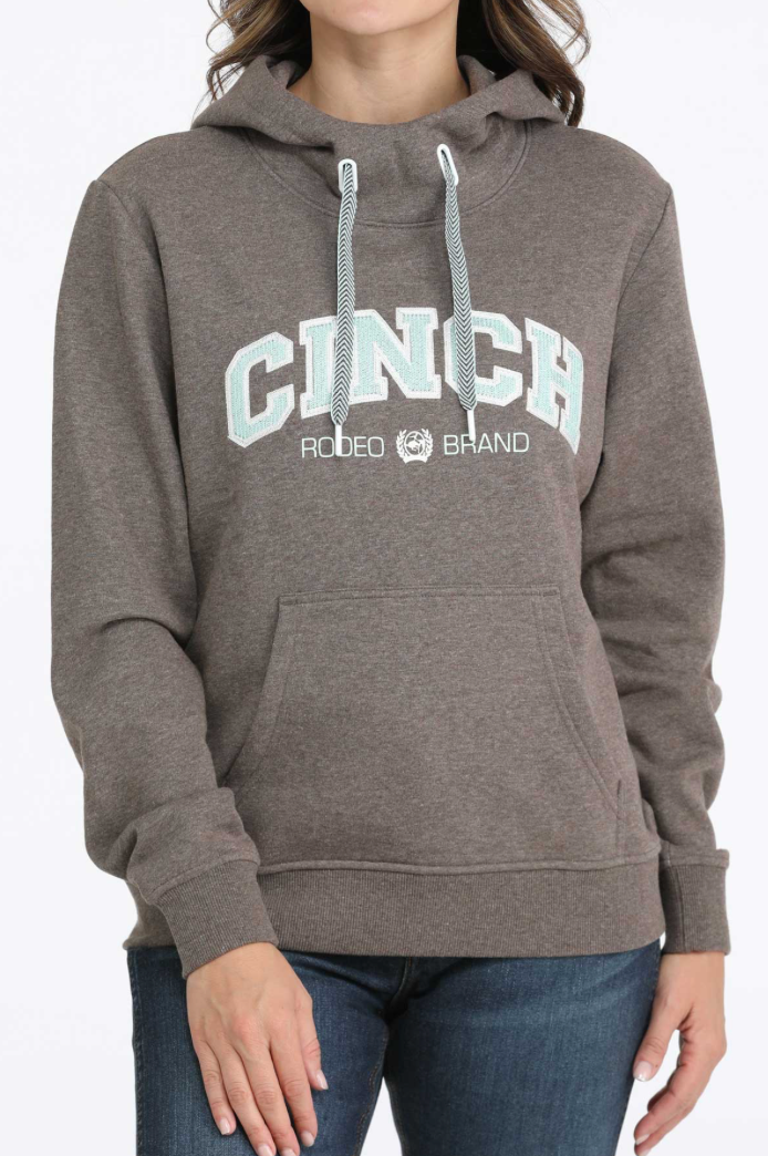 Cinch Ladies Hoodie with applique-Western Culture Leather