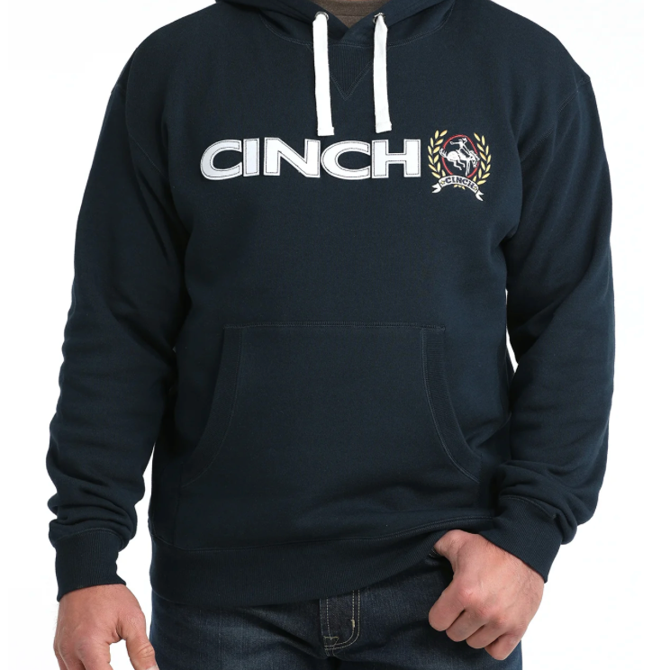 Cinch Mens Hoodie with felt applique-Western Culture Leather