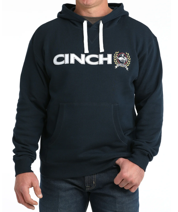 Cinch Mens Hoodie with felt applique-Western Culture Leather