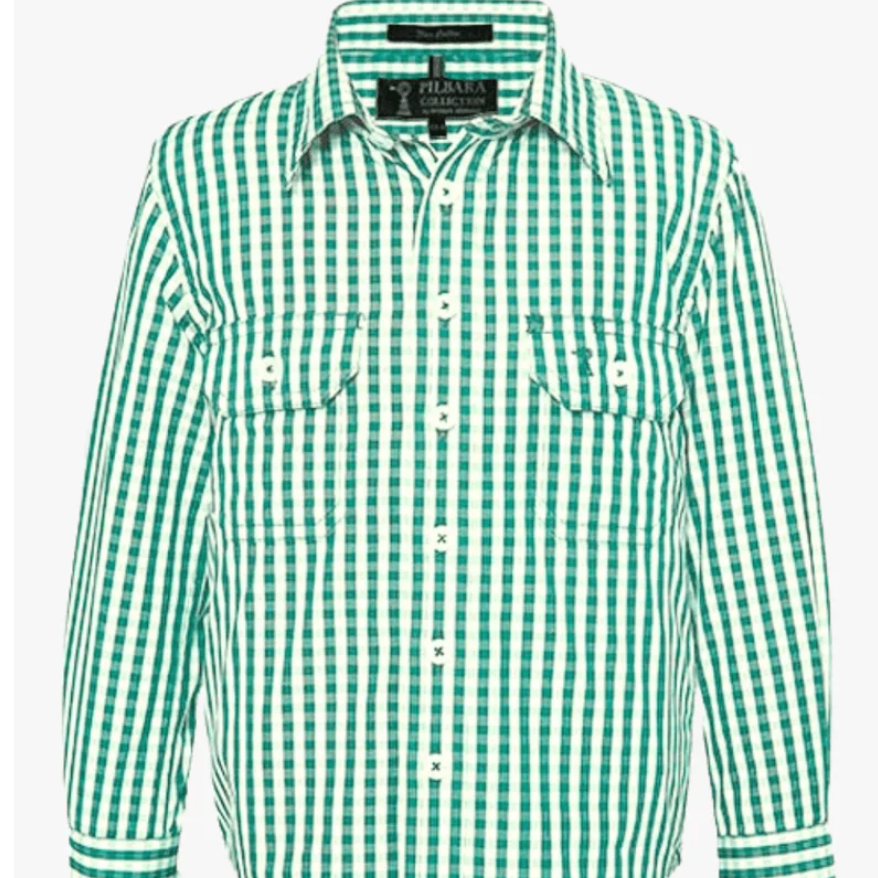 Kids Pilbara Check Shirt-Western Culture Leather