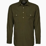 Pilbara Men's Work Shirt-Western Culture Leather