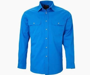 Pilbara Men's Work Shirt-Western Culture Leather