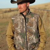 CINCH Mens Hunting Camo Vest-Western Culture Leather