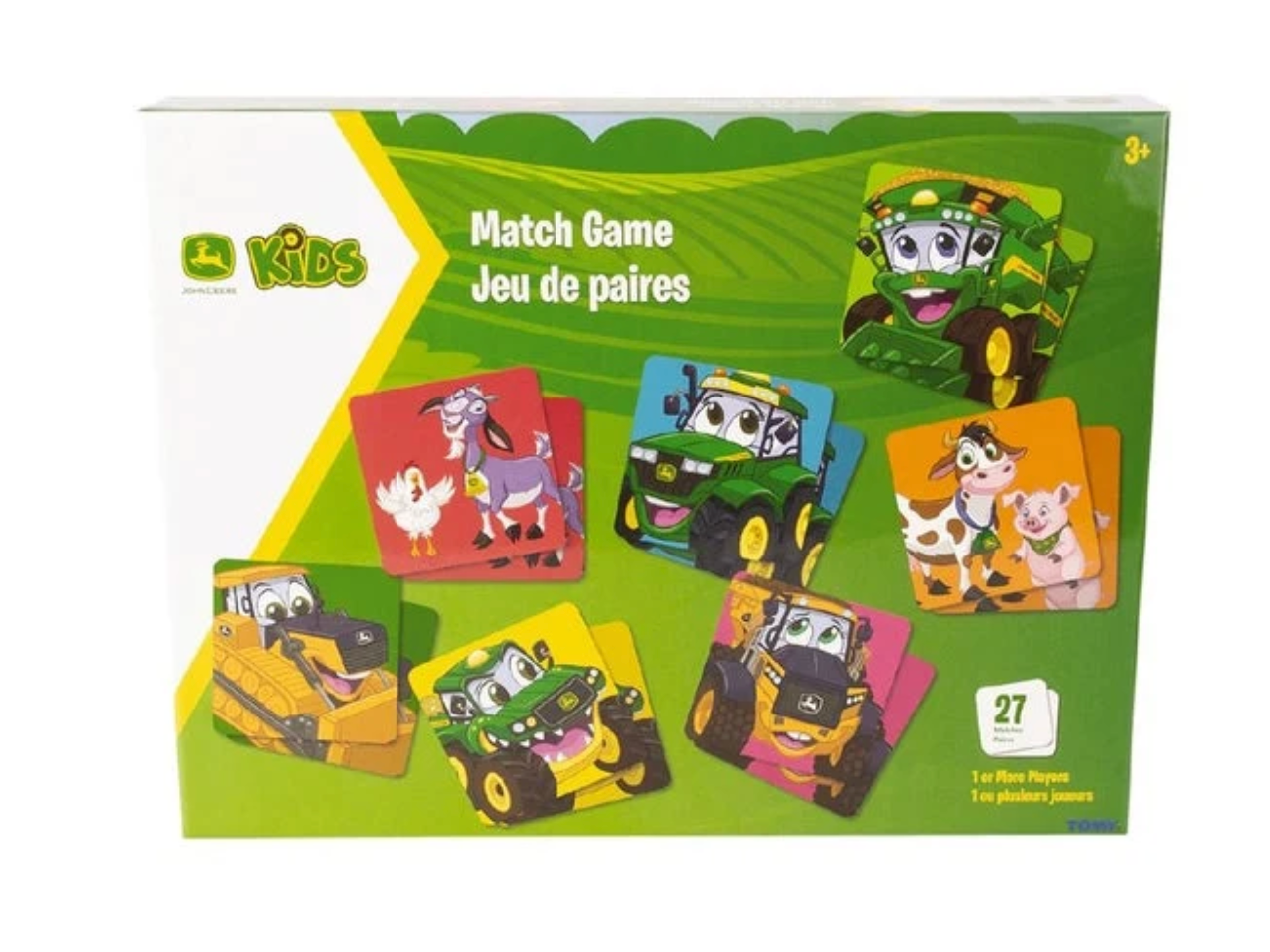 John Deere Kids Match Game-Western Culture Leather