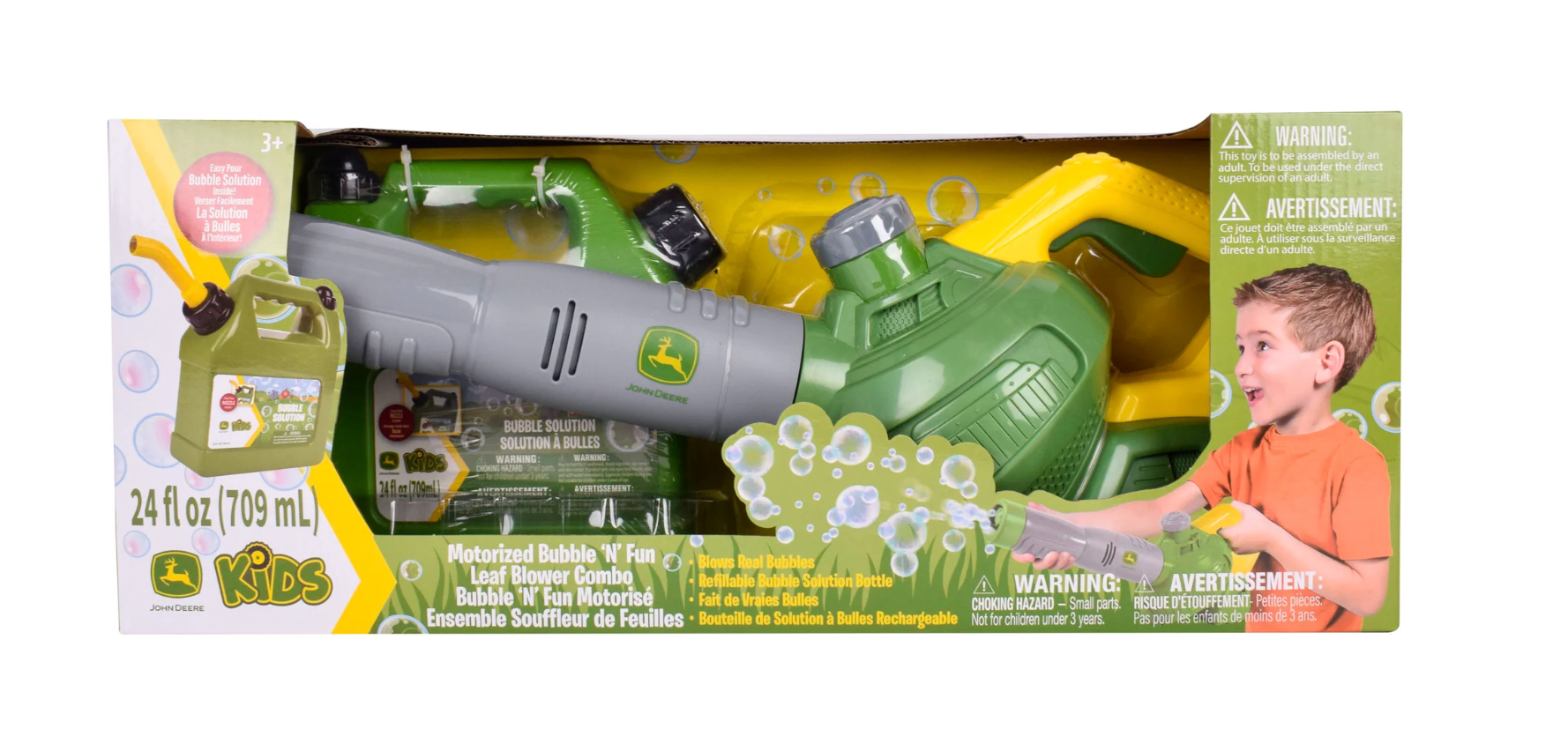 John Deere Bubble 'N' Fun Leaf Blower Combo-Western Culture Leather
