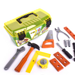 John Deere 18 Piece Deluxe Tool Box With Tools-Western Culture Leather