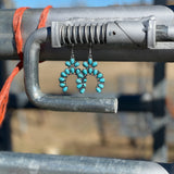 Turquoise Squash Drop Earring-Western Culture Leather