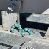Turquoise Squash Stud Earring-Western Culture Leather