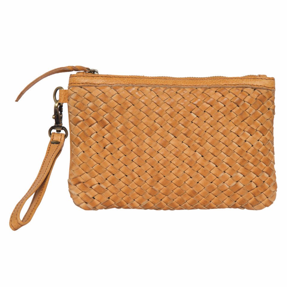 Woven Leather Purse-Western Culture Leather