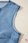 Addy Denim Vest-Western Culture Leather