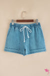 Daisy Denim Shorts-Western Culture Leather