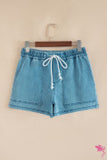 Daisy Denim Shorts-Western Culture Leather