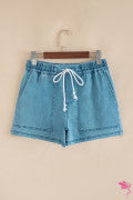 Daisy Denim Shorts-Western Culture Leather
