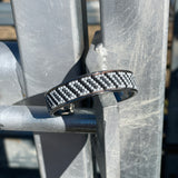 Beaded cuff-Western Culture Leather