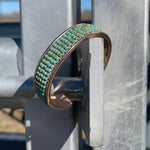 Beaded cuff-Western Culture Leather